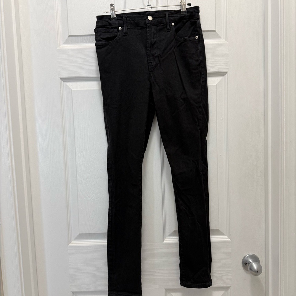 Good American Black Skinny Jeans